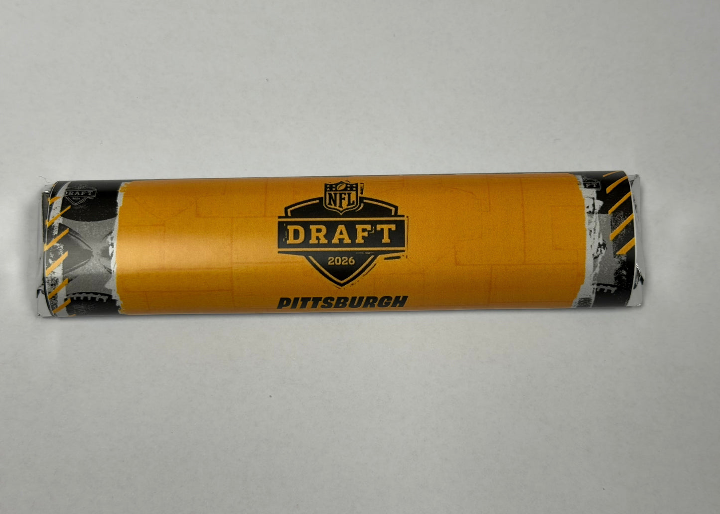NFL Draft Chocolate Bar- Yellow