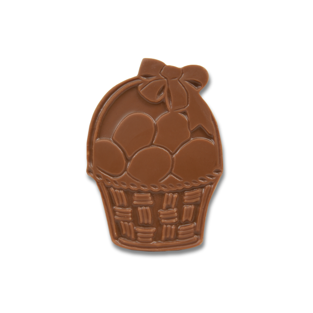 Chocolate Basket with Eggs
