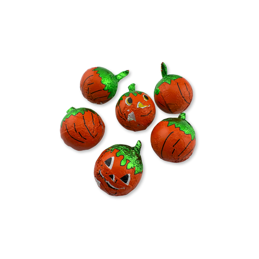 Peanut Butter Filled Foiled Pumpkins