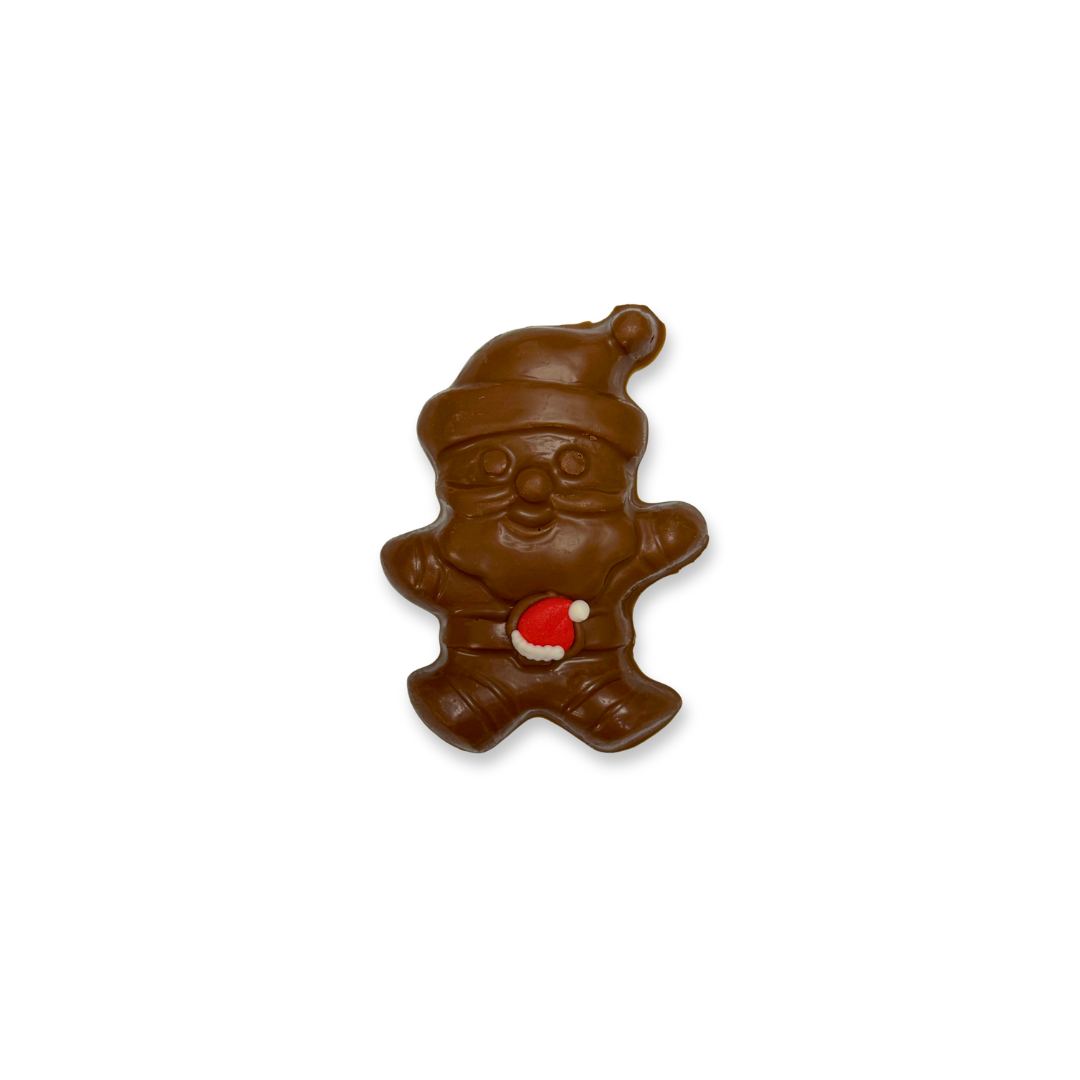 Small Festive Chocolate Santa