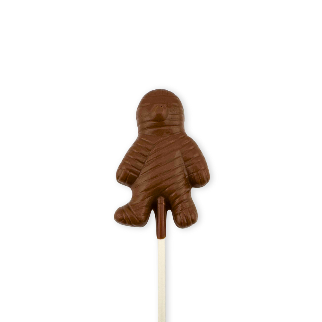 Mummy Chocolate Lollipops