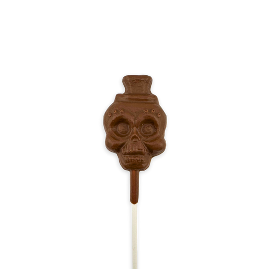 Skull Chocolate Lollipops
