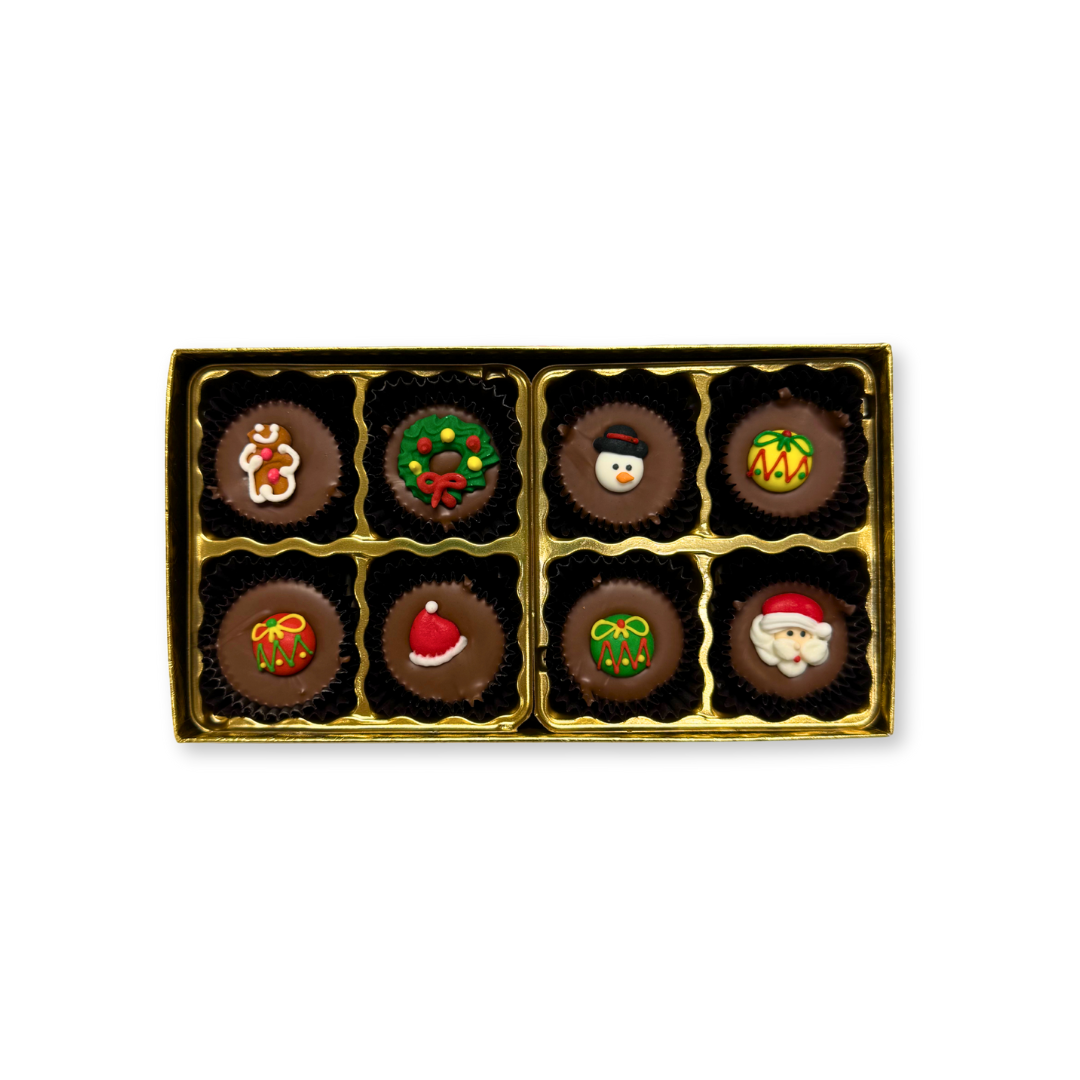 Solid Chocolate Decorated Cups