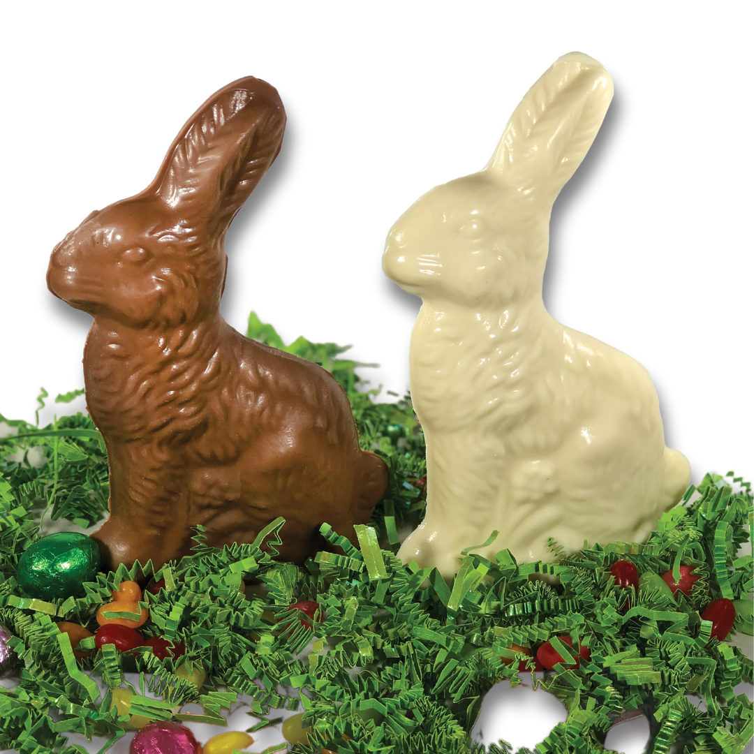 Chocolate Sitting Bunny