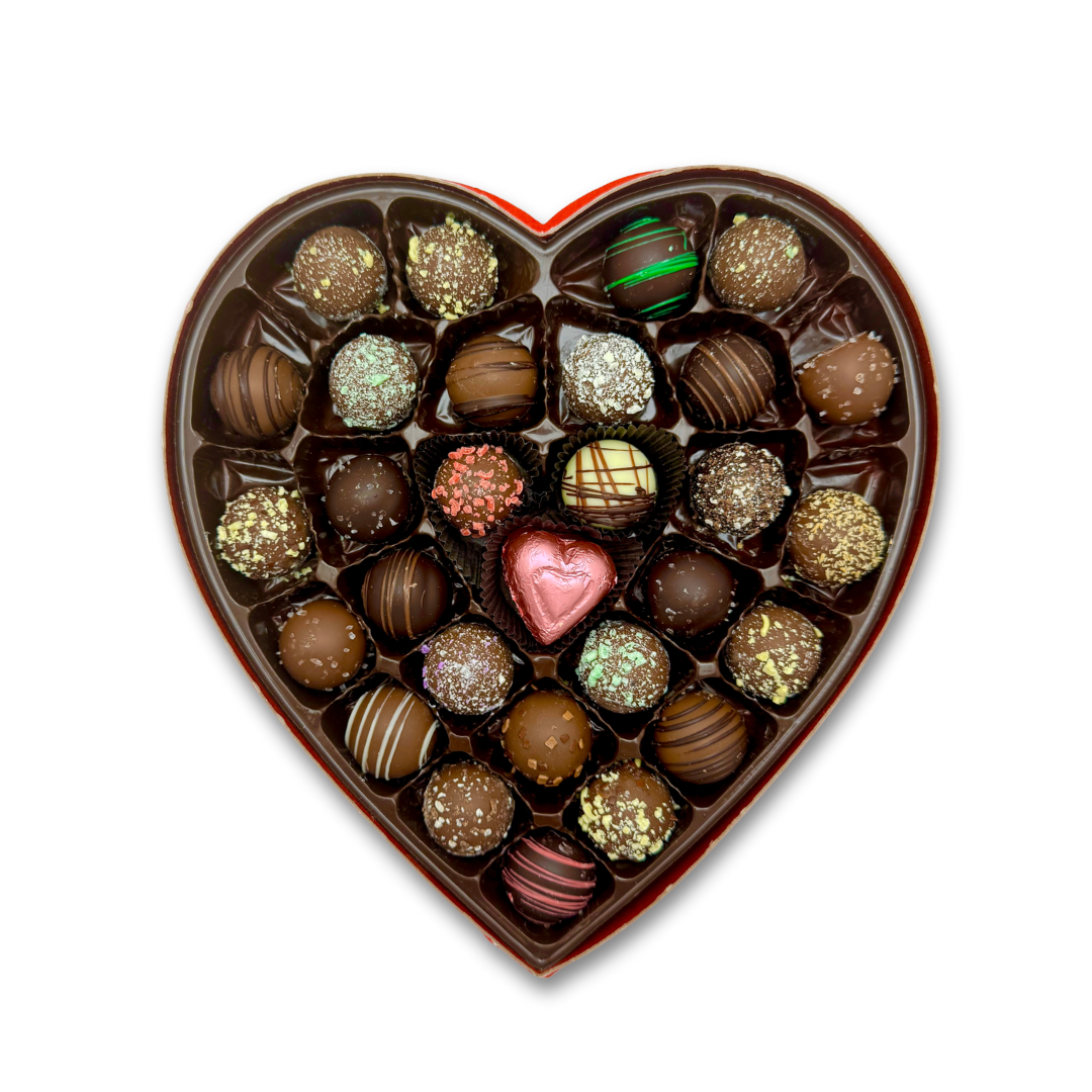 Heart Gift Box - Truffles