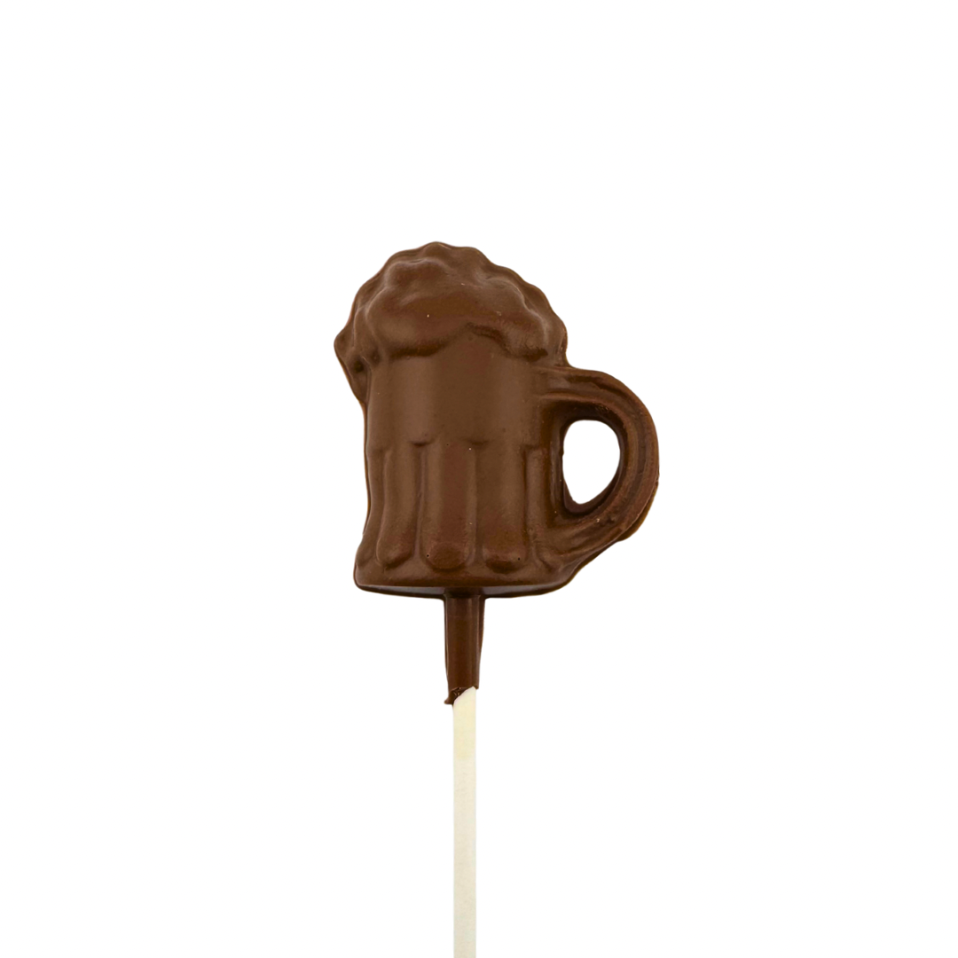 Beer Mug Chocolate Lollipop
