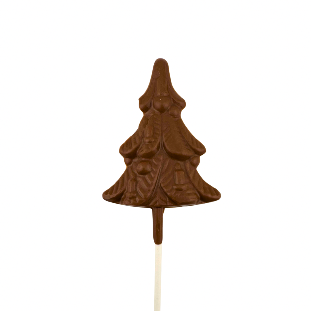 Christmas Tree Chocolate Lollipop