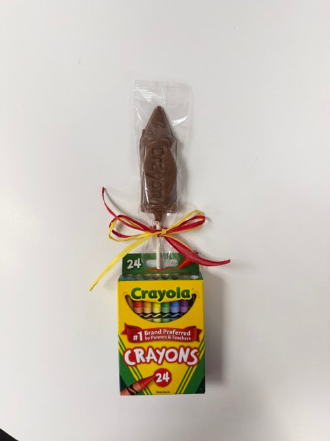 Crayon Lollipop & Box