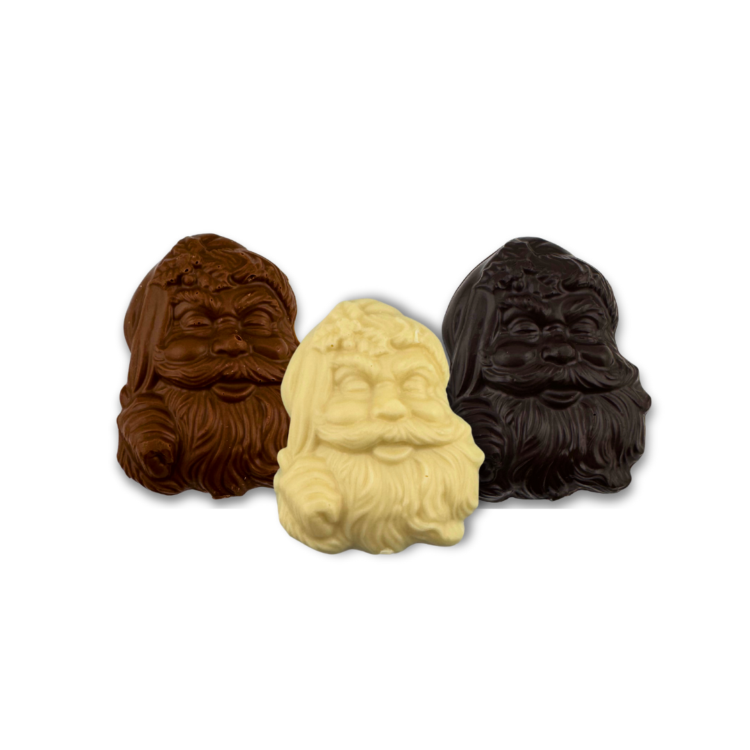 Chocolate Santa Face