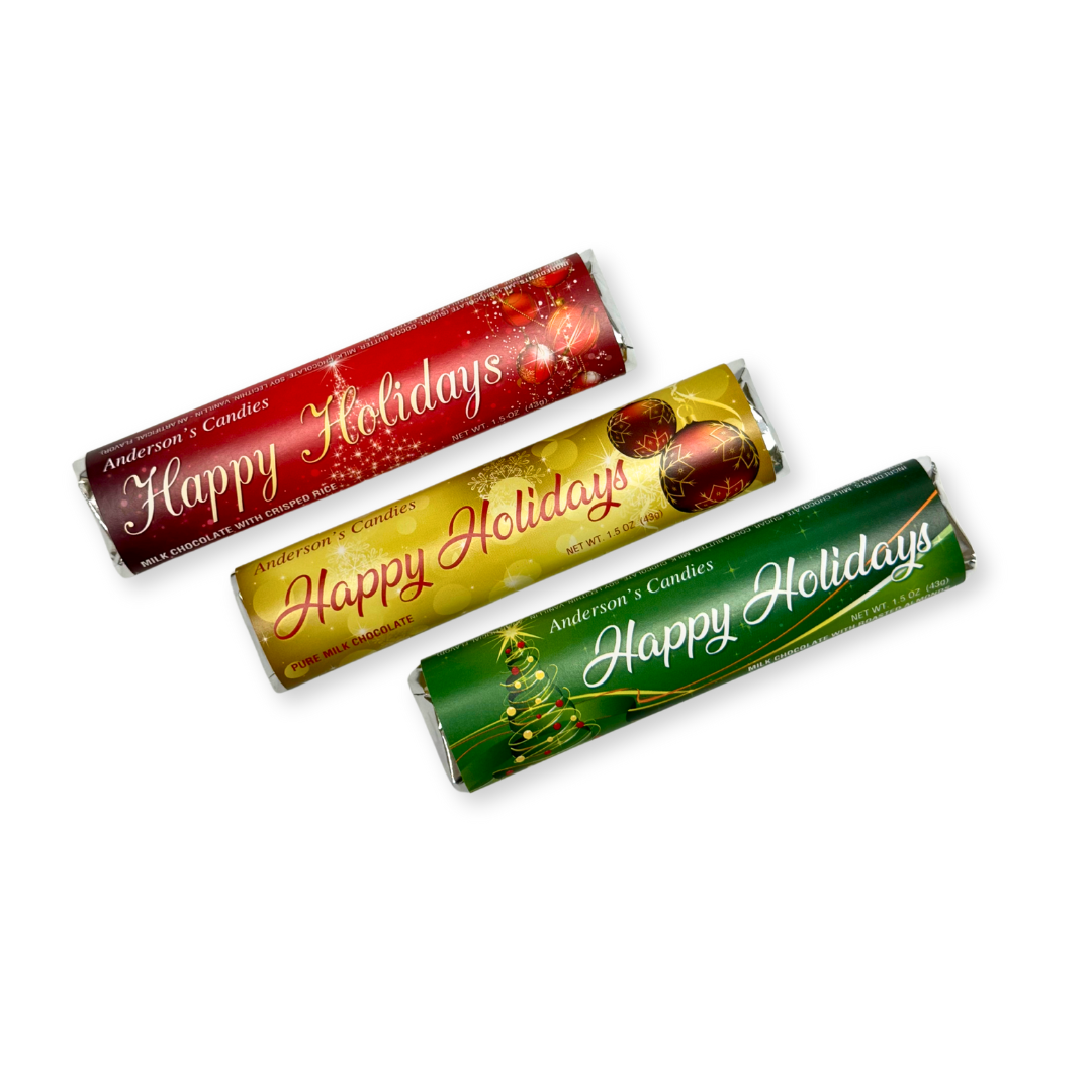 Christmas Wrapped Chocolate Bars