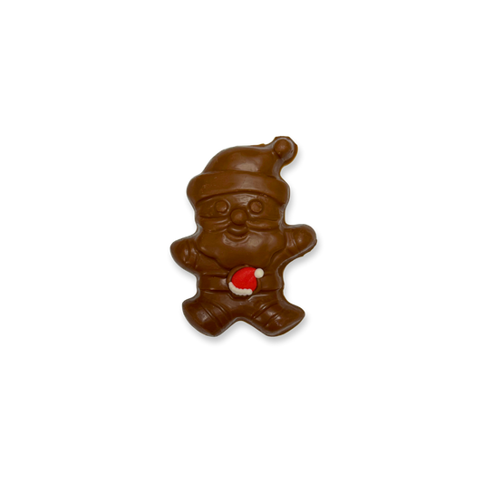 Small Festive Chocolate Santa