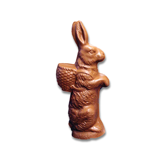 Chocolate Bunny with Basket