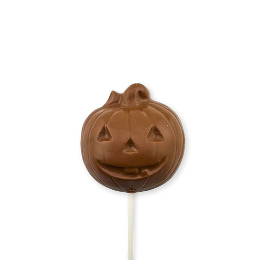 Jack-O'-Lantern Chocolate Lollipop