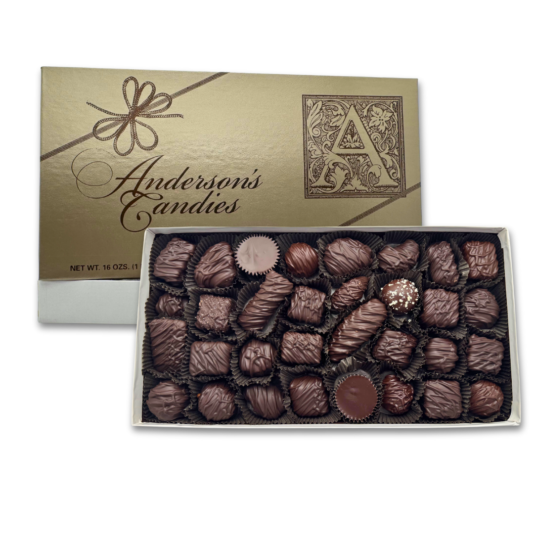 Boxed Dark Chocolate Deluxe Assortment