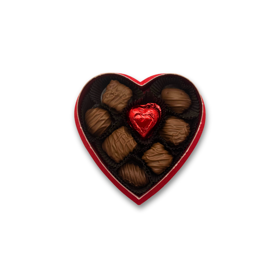 Heart Gift Box - Deluxe Chocolates