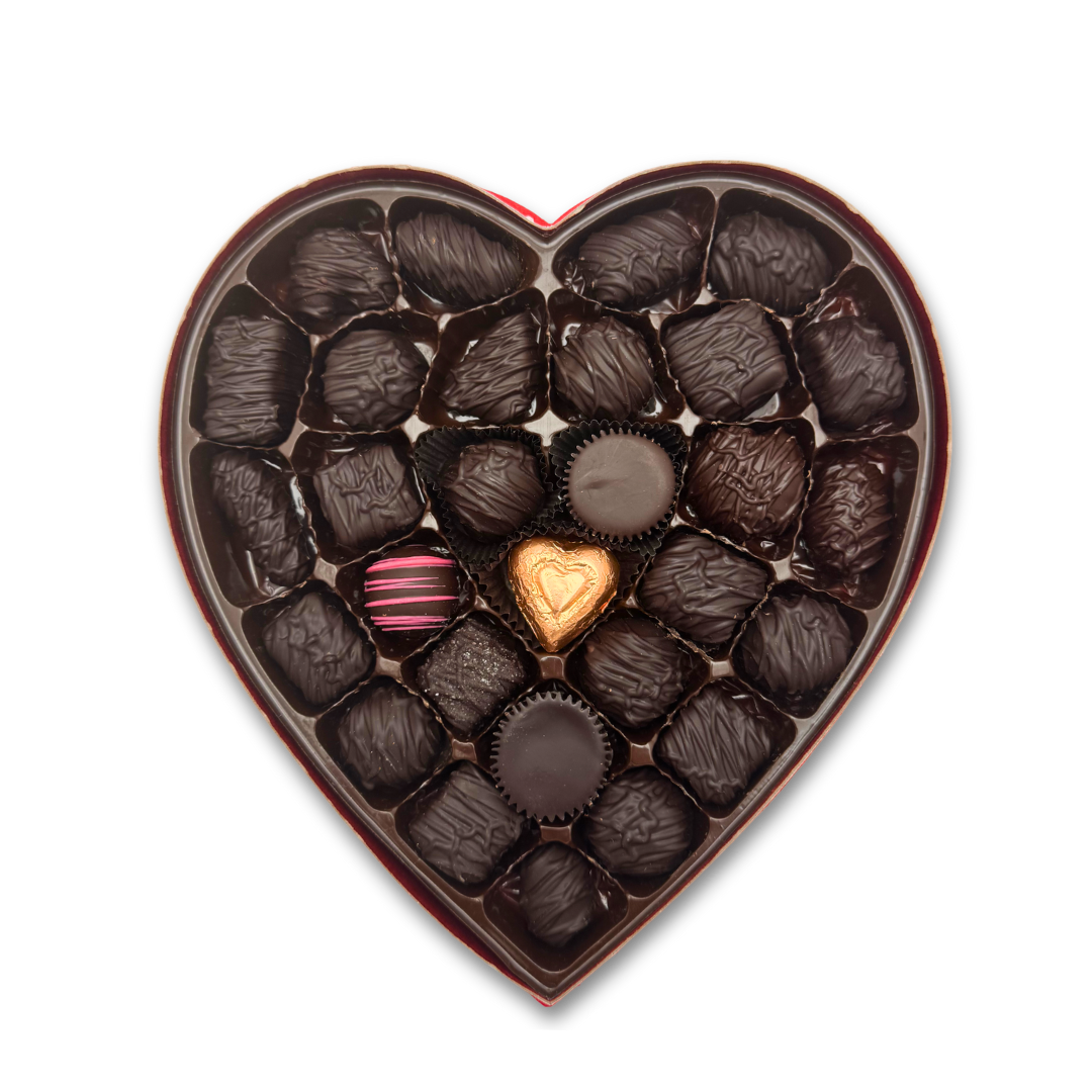 Heart Gift Box - Deluxe Chocolates
