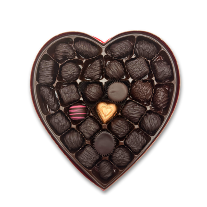 Heart Gift Box - Deluxe Chocolates