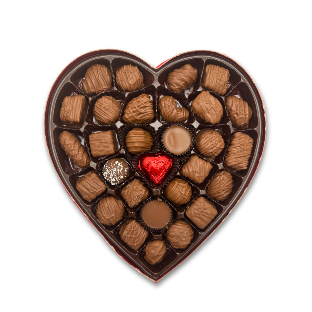 Heart Gift Box - Deluxe Chocolates