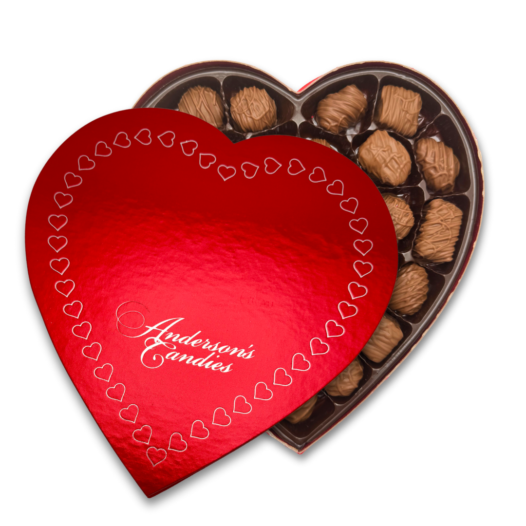 Heart Gift Box - Deluxe Chocolates