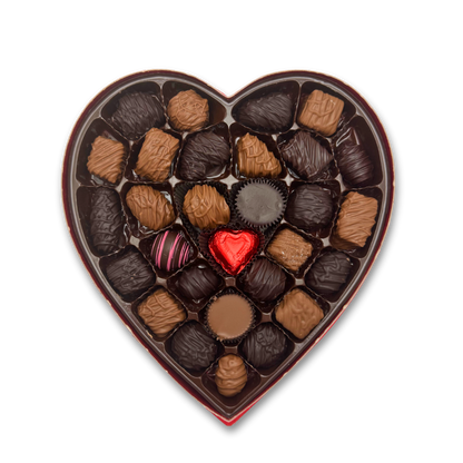 Heart Gift Box - Deluxe Chocolates