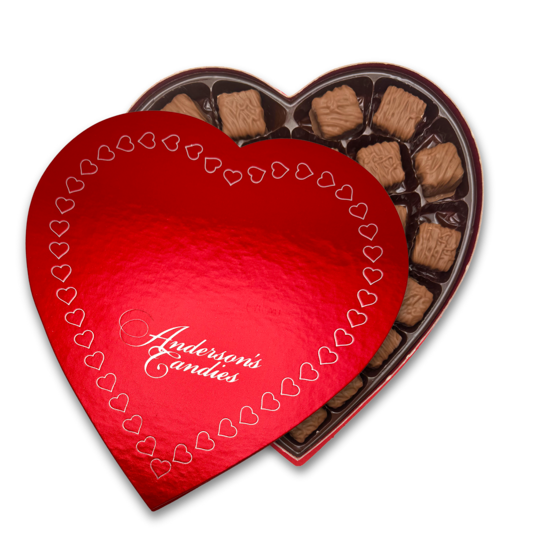 Heart Gift Box - Peanut Butter Meltaways