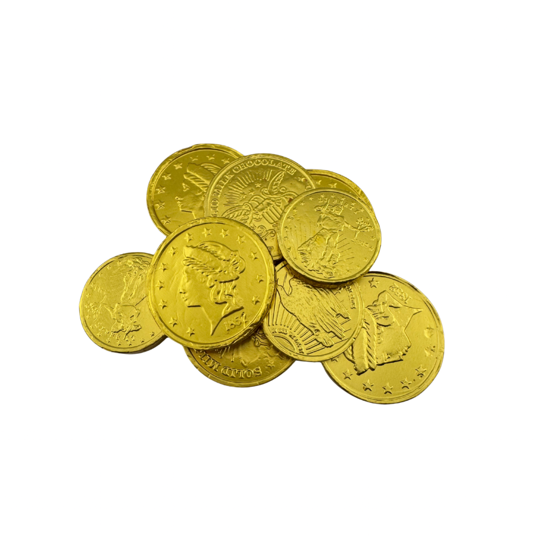Foiled Gold Coins