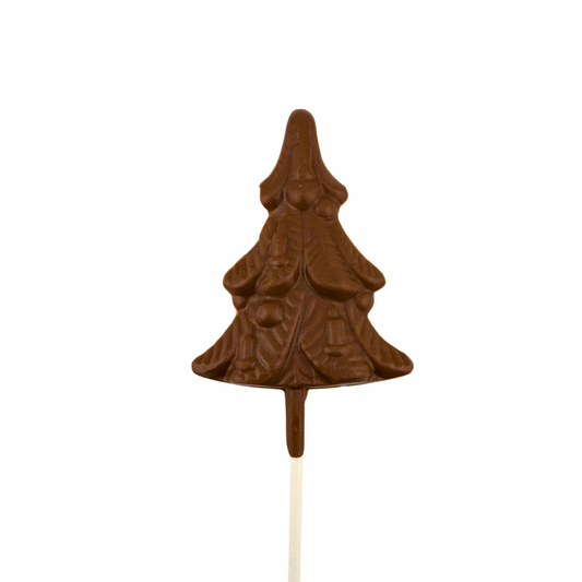 Christmas Tree Chocolate Lollipop