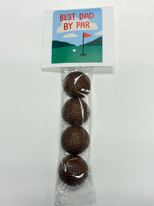 Best Dad Chocolate Golf Balls