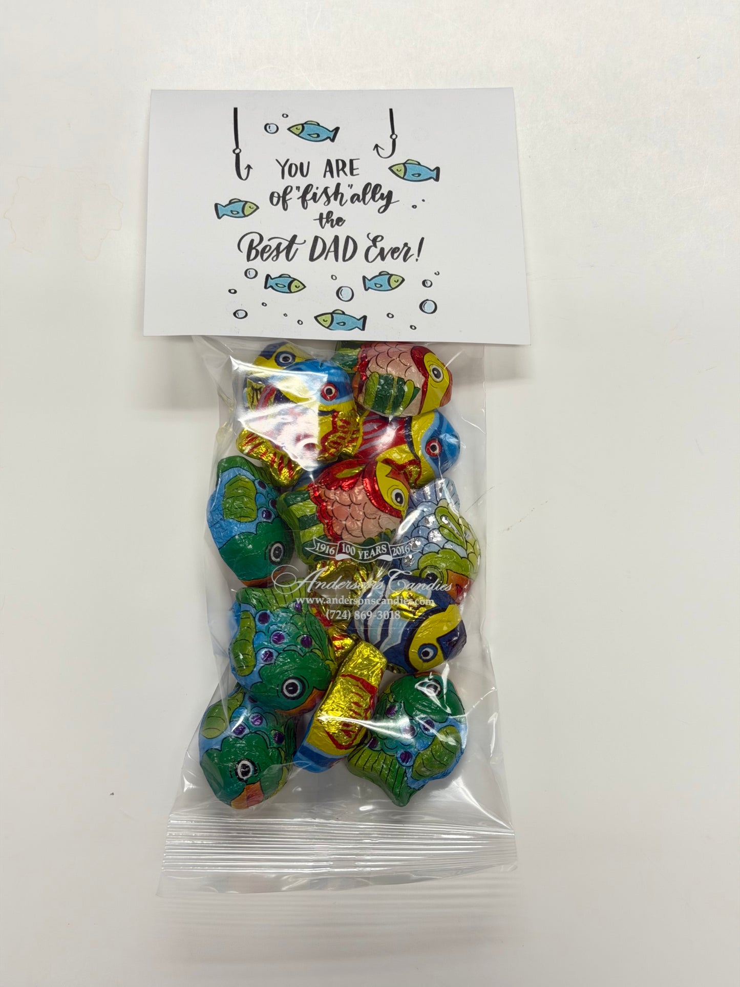 o'FISH'ally Best Dad Ever Foil