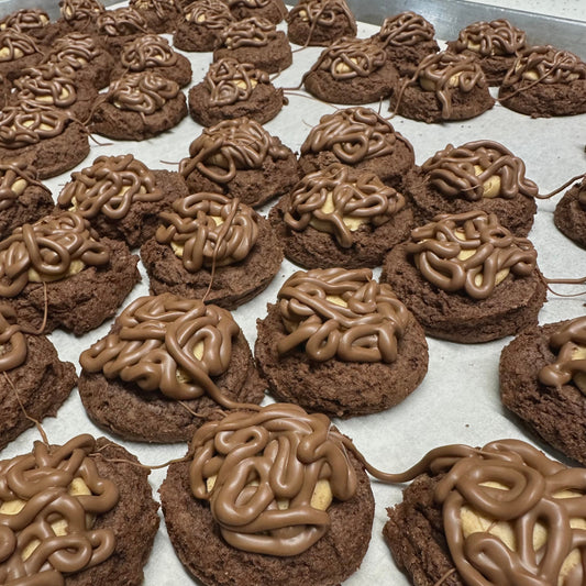 Buckeye Brownie Cookies