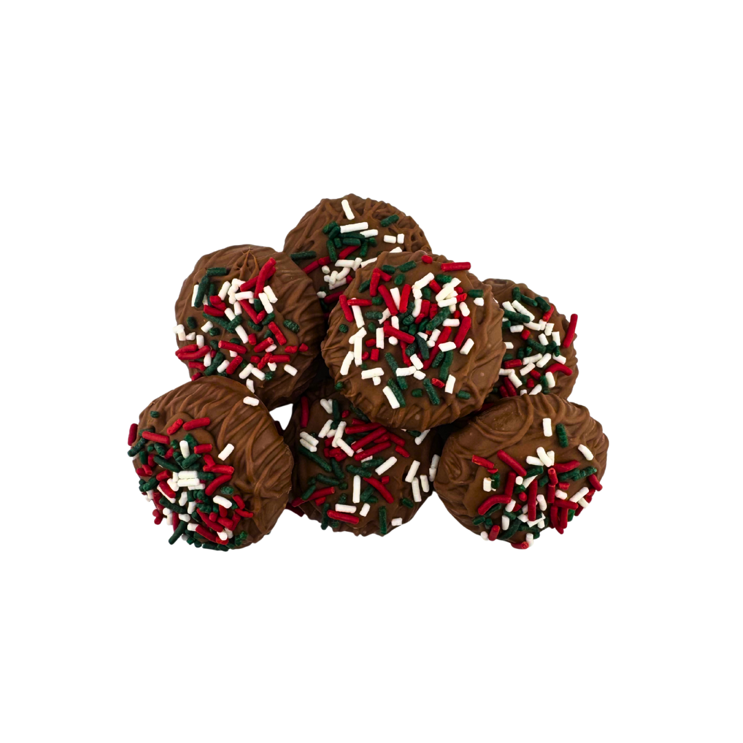 Chocolate Covered Holiday Oreos