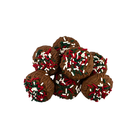 Chocolate Covered Holiday Oreos